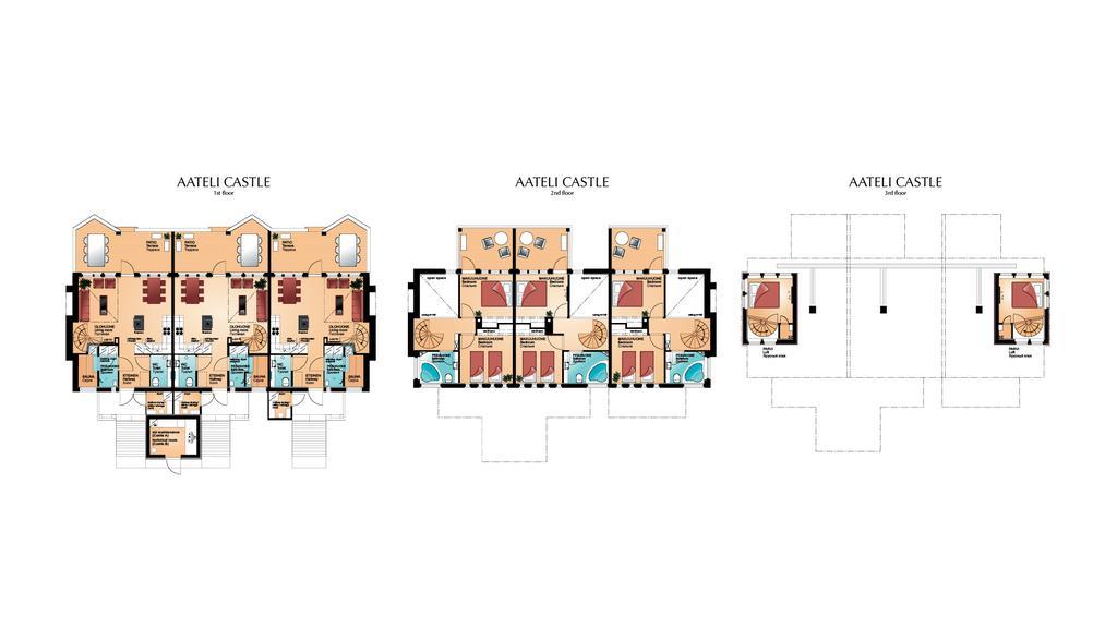 Apartmán Vuokatin Aateli Castle Vuokatti Exteriér fotografie